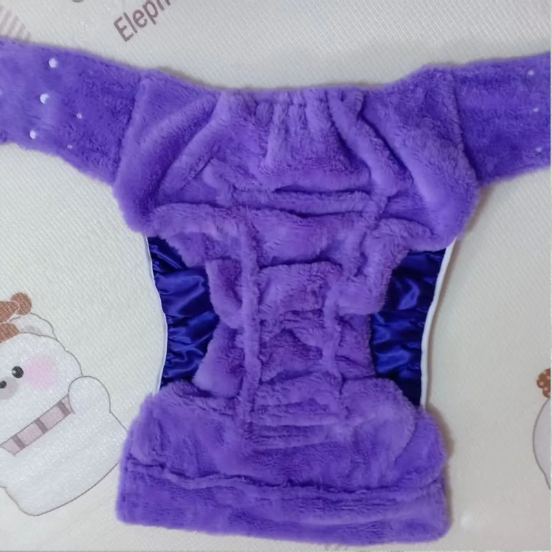 Diapering - Coniglio visone velluto ABDL slip per