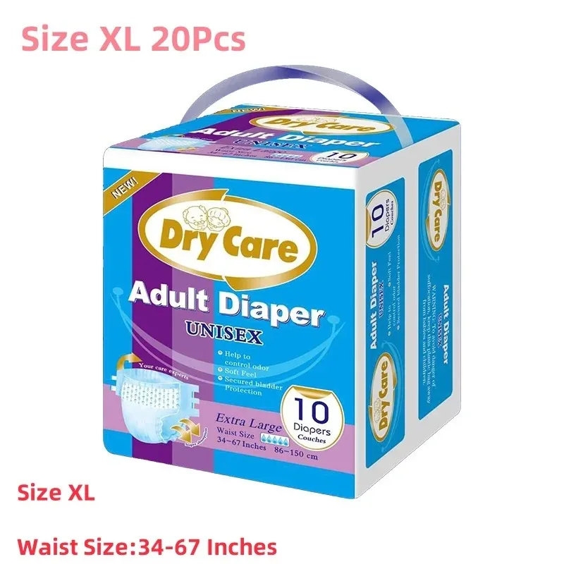 Diapering - 20 pannolini monouso per adulti ad